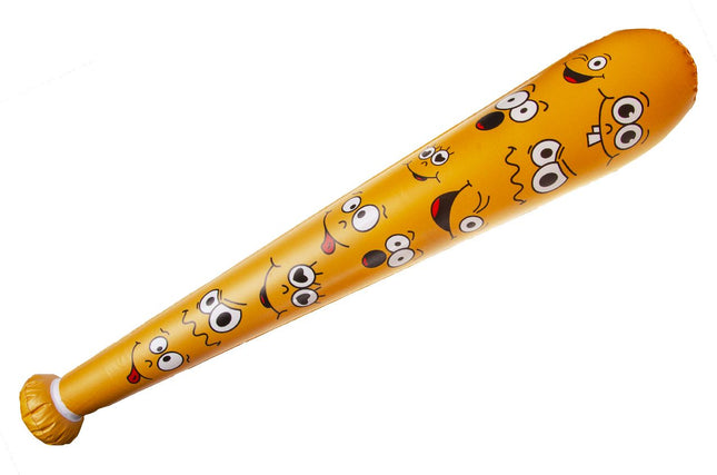 Inflatable Emoji Face Baseball Bat