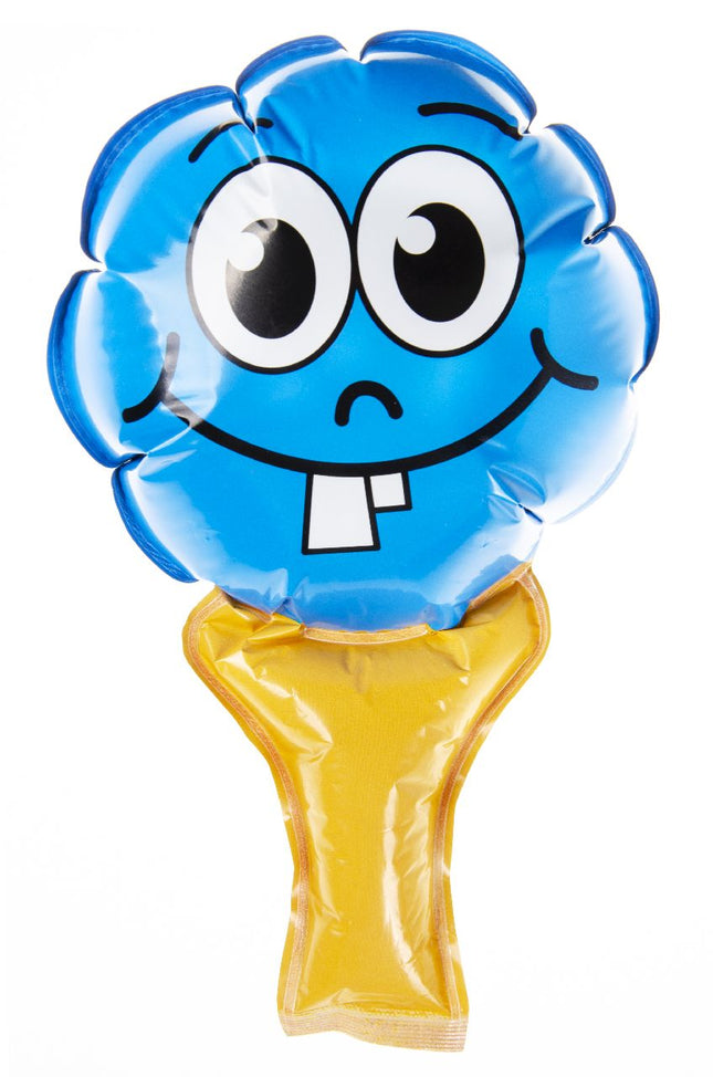 Emoji Face Self-Inflating Handheld Balloons - 6 Pack