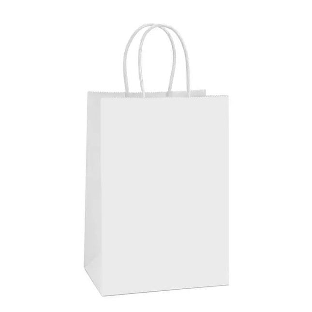 Paper Bag White Single - 6 Pack