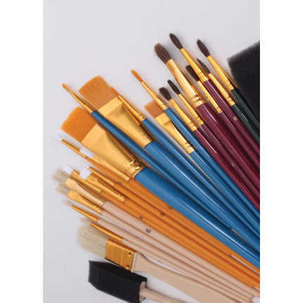 Artist Paint Brushes - 25 Pack