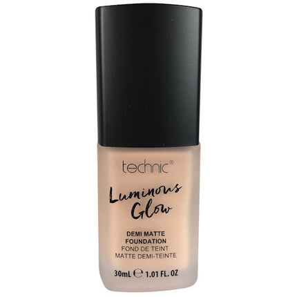 Technic Cosmetics Luminous Glow Demi Matte Medium Coverage Foundation - Ivory