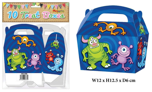 Monster Treat Boxes - 10 Pack