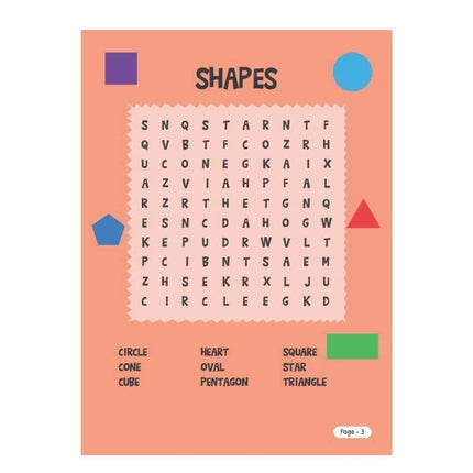 Kids Word Search Puzzle Book - Single Assorted