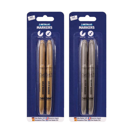 2 Gold/Silver Markers