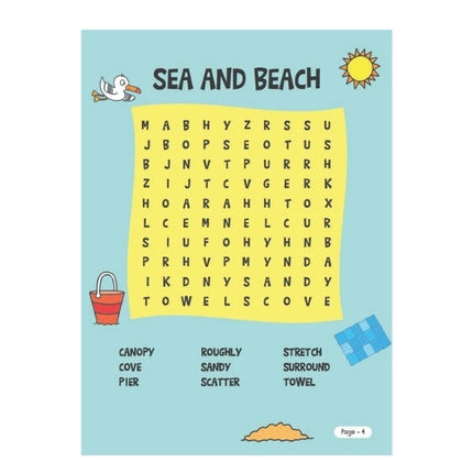 Kids Word Search Puzzle Book - Single Assorted