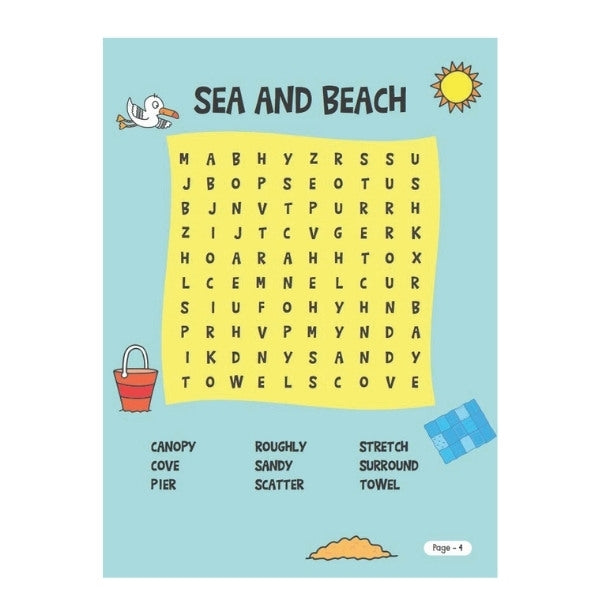 Kids Word Search Puzzle Book - Single Assorted