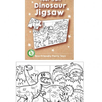 Re:Play Mini Dinosaur Colour Your Own Jigsaw Puzzle (Single)