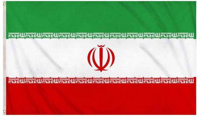 Large Iran Flag - 5ft x 3ft