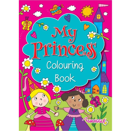 Ballerina / Princess Colouring Book - Assorted