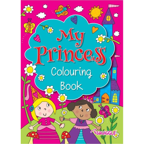 Ballerina / Princess Colouring Book - Assorted