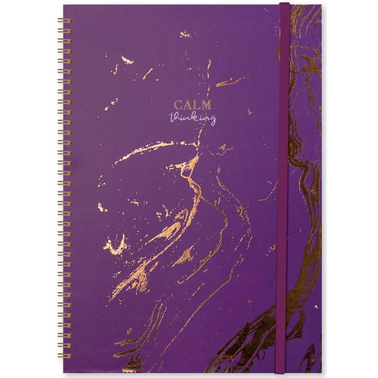 A4 Calm Thoughts Notebook