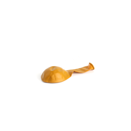 Pearlised Champagne Gold 12" Latex Balloons – 50 Pack