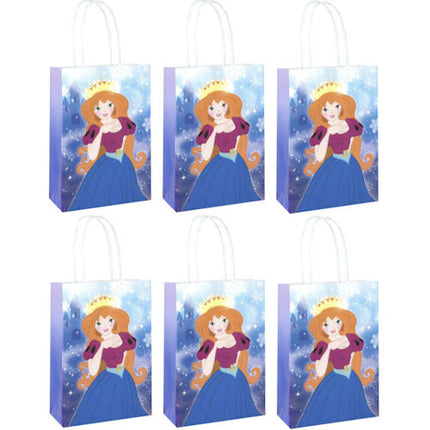 Ice Princess Paper Handle Bags - Assorted