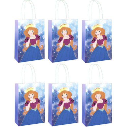 Ice Princess Paper Handle Bags - Assorted
