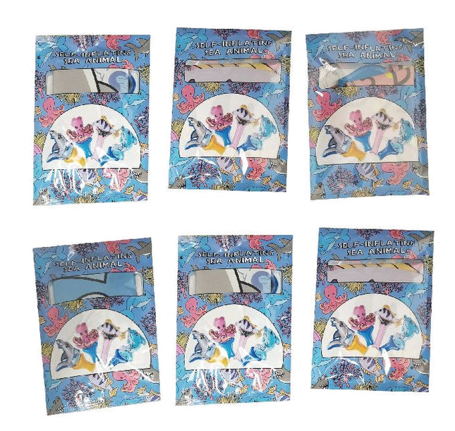 Sealife Self-Inflating Handheld Balloons - 6 Pack