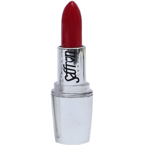 Saffron Moisturising Lipstick - Plumeria No.04 Bright Red Hydrating Long Lasting Rich Colour Lip