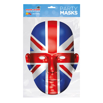 Union Jack Flag Party Mask