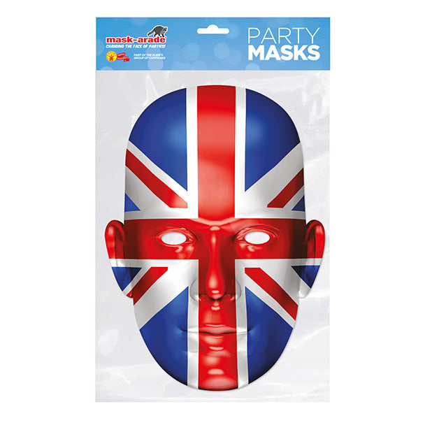 Union Jack Flag Party Mask