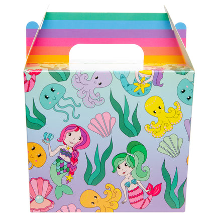 6 Mermaid Party Food Lunch Boxes