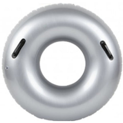 Silver Shiny Metallic Swim Ring - 24"