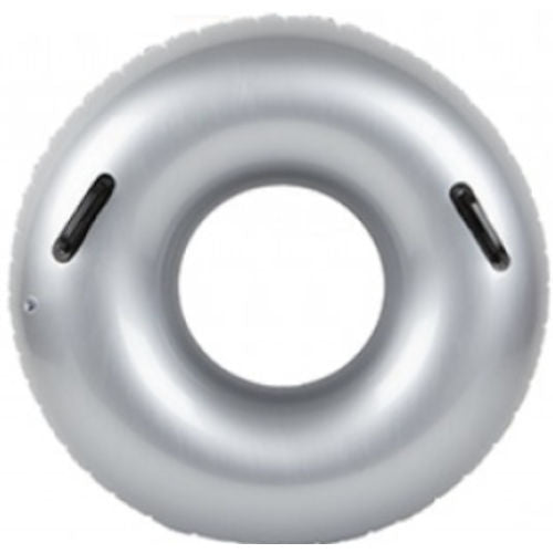 Silver Shiny Metallic Swim Ring - 24"