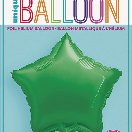 Emerald Green 18" Star Foil Balloon