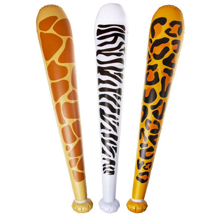 Inflatable Animal Print Baseball Bat