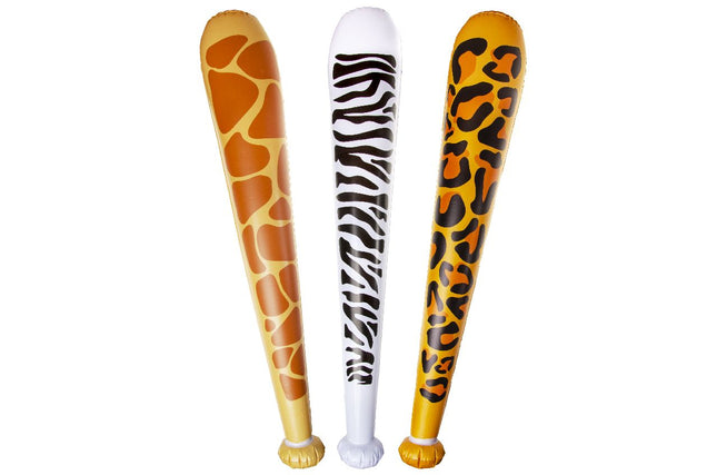 Inflatable Animal Print Baseball Bat