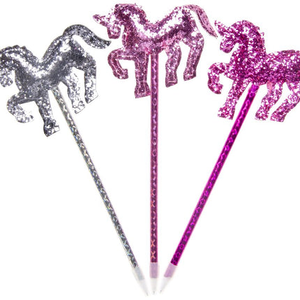 Unicorn Glitter Ballpoint Pen - Single