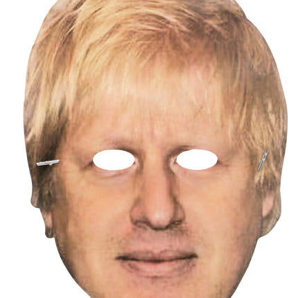 Boris Johnson Full Face Cardboard Mask