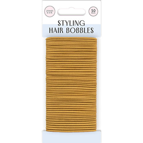 Blonde Hair Bobbles - 50 Pack