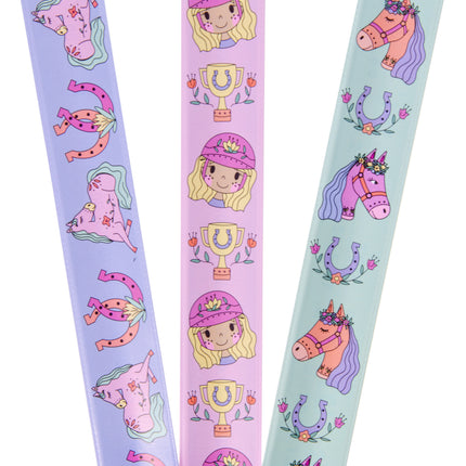 Horse Slap Bracelets - 6 Pack