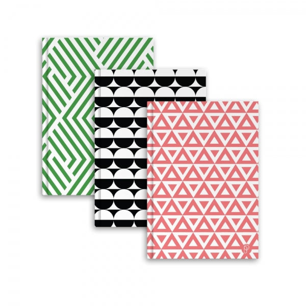A5 Geo Hardback Notebook