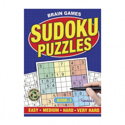 A4 Sudoku Puzzle Book