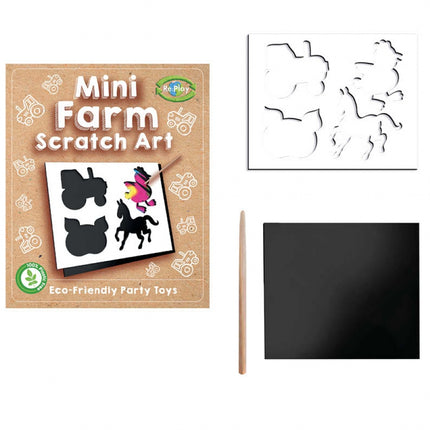 Mini Farm Scratch Art (Single)