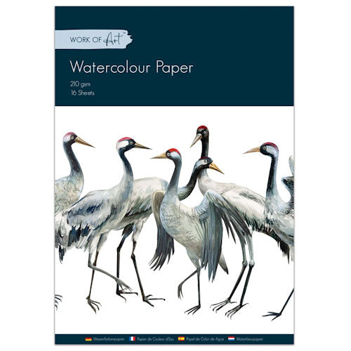A4 Water Colour Paper - 16 Sheets