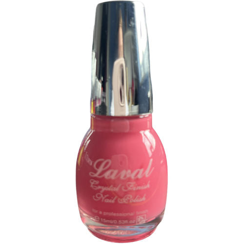 Laval Cosmetics Crystal Finish Nail Polish - Barely Pink