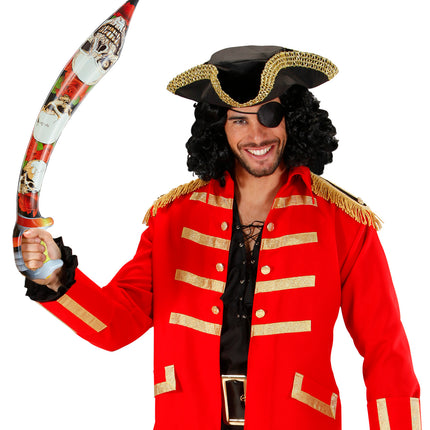 Inflatable Pirate Skull Sword - 75cm