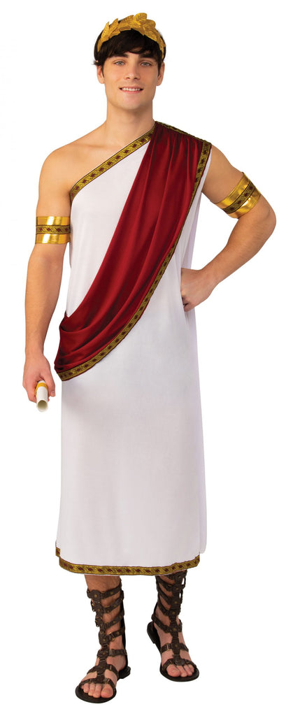 Adult Caesar Costume – Roman Emperor Fancy Dress Outfit Historical Themes Fancy Dress Parties