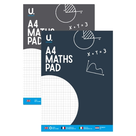A4 Maths Pad - 80 Pages
