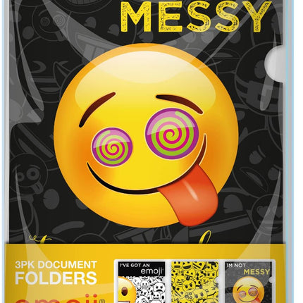 Emoji Document Folders - 3 Pack