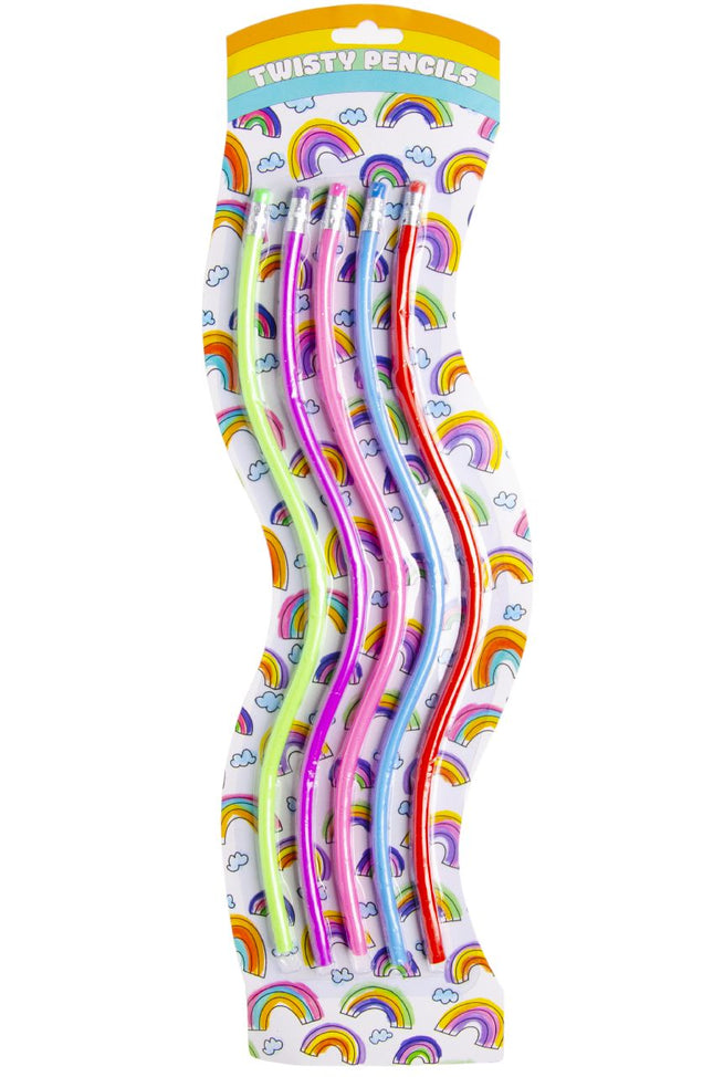Large Bendable Pencils - 5 Pack