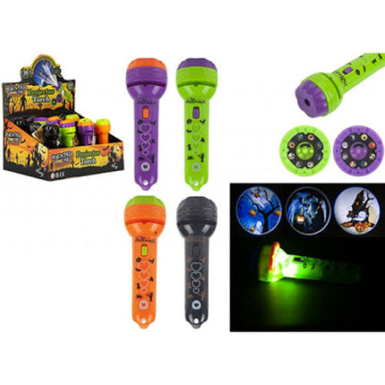Halloween Projector Torch - Assorted