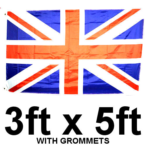 Union Jack Polyester Flag - 3 x 5ft