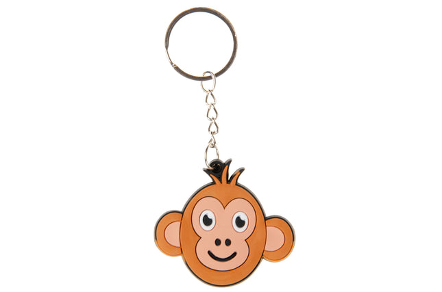 Wild Animal Keychains - 6 Pack