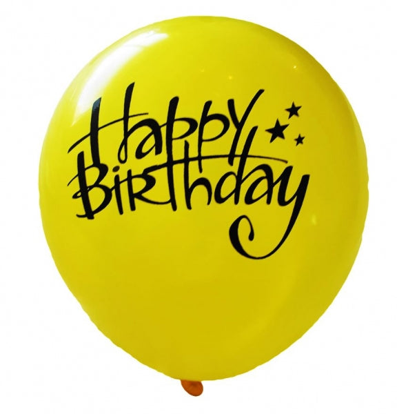 10 Happy Birthday Latex Balloons