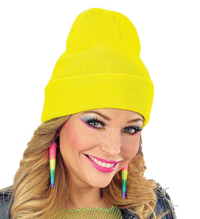 Beanie - Neon Yellow