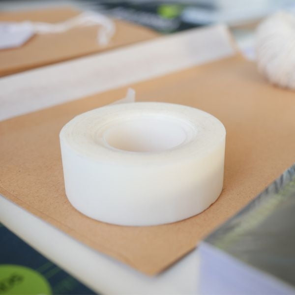 2 Invisible 18mm x 30m Easy-Tear Tape Rolls