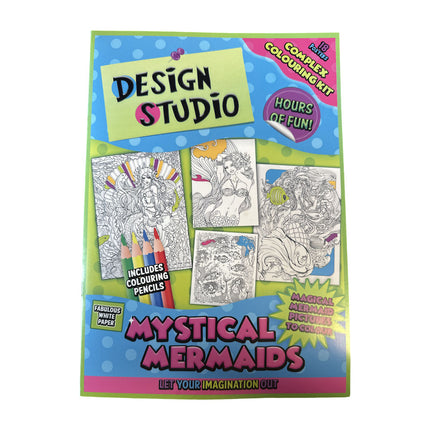 Design Studio Complex Colouring Kit - Mystical Mermaids
