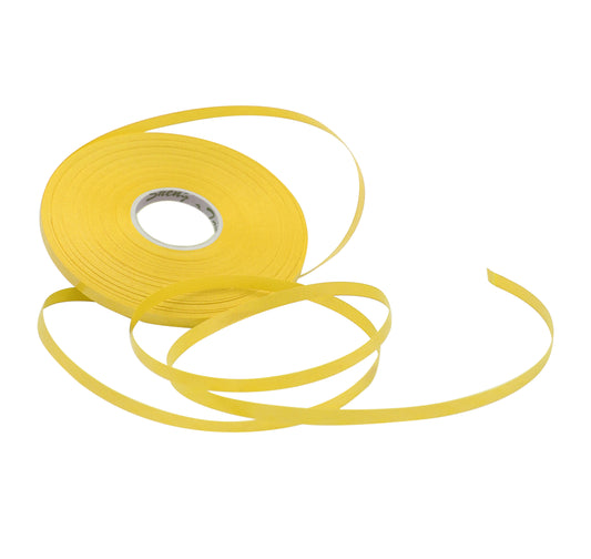 50m Yellow Balloon Ribbon